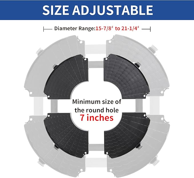 W B D WEIBIDA 2 Pack Plant Caddies with Wheels Heavy Duty 440 lbs Capacity, Rolling Plant Stand for Large Planter and Pots Indoor Outdoor, Garden Round Dolly with Lockable Casters