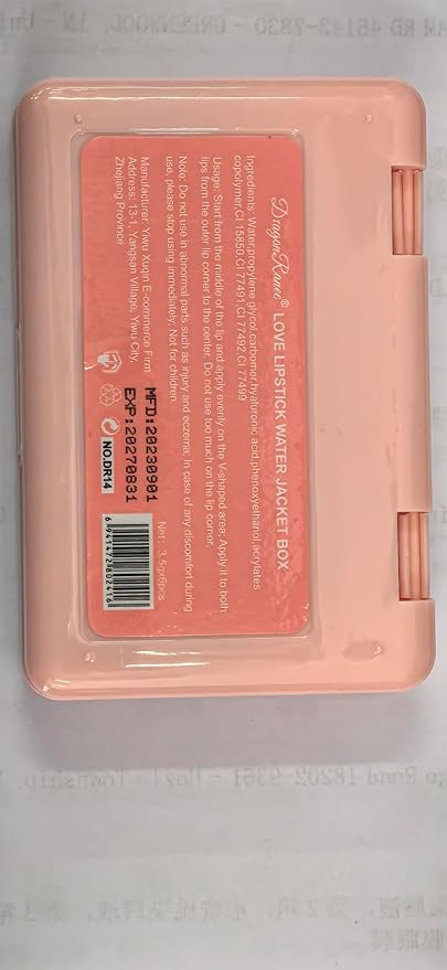 Eakroo 6 Colors Lip Tint Stain Mini Liquid Lipstick, Korean Lip Gloss Moisturizing Natural, Multi-Use Lip and Cheek Tint, Non-Stick Cup, Lightweight, High Pigment, Long-Lasting, Vivid Color