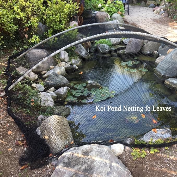 Bird Netting 25x50 Ft, 1 in Mesh Heavy Duty Garden Netting Pest Barrier for Plants, Fruit Trees, Vegetables, Extra Strong Woven Mesh Netting, Animal Fencing Against Birds, Deer, Poultry