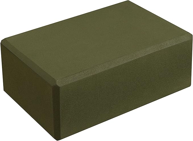 Sunshine Yoga 4" Yoga Block, 10 Pack Bulk EVA Foam Yoga Blocks, Firm and Supportive Yoga Brick, Balance Foam for Stretching, Pilates, and Workout, 4" x 6" x 9"