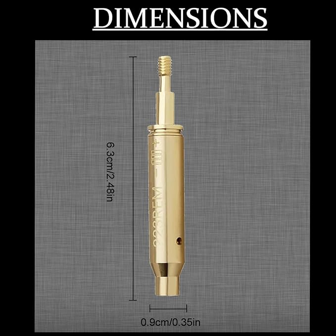 GOTICAL Archery Crossbow Bow Arrow Red Laser Sighting Tool Boresighter Bore Sight