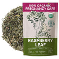Organic Red Raspberry Leaf Tea – Wild Raspberry Tea for for Pregnancy, Healthy Cycle, Menstrual Cramps – 6oz