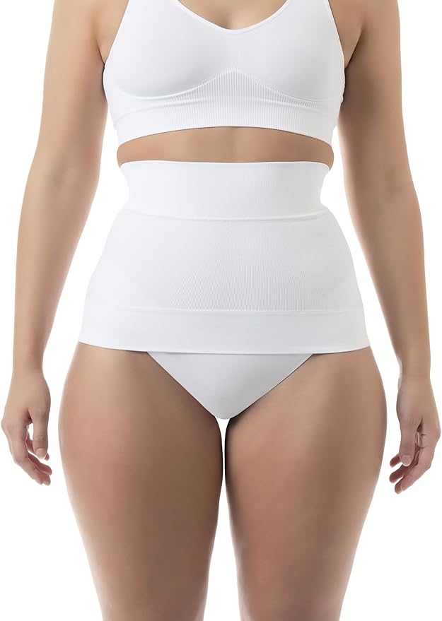 Farmacell Waist Trainer for Women 605 Made in Italy - Seamless Shapewear Tummy Control - Slimming Corset Shapewear