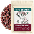 Zhivana Organics Organic Hawthorn Berry (8oz.) - Hawthorne Tea for Herbal Teas, Infusions, Tinctures, Culinary Recipes