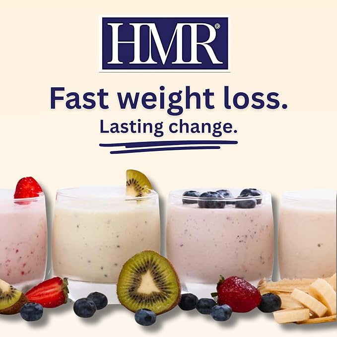 HMR 70 Plus Vanilla Shake & Pudding Mix | Meal Replacement Powder | Lactose-Free | 15g Protein | Supports Healthy Weight Loss | Easy to Make | Low Calorie | 21 Single Serving Packets