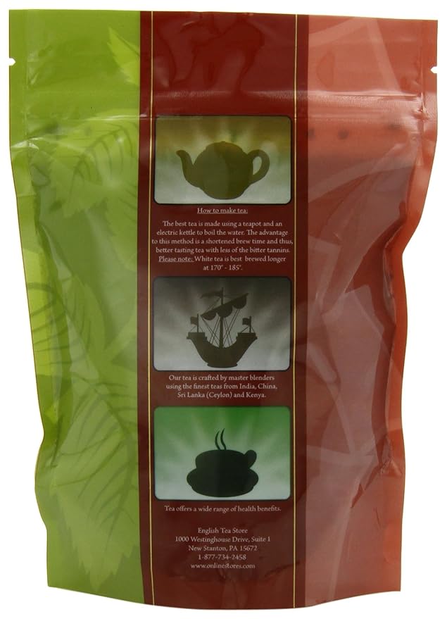 English Tea Store Loose Leaf, Borengajuli Estate Tea Pouches, 4 Ounce
