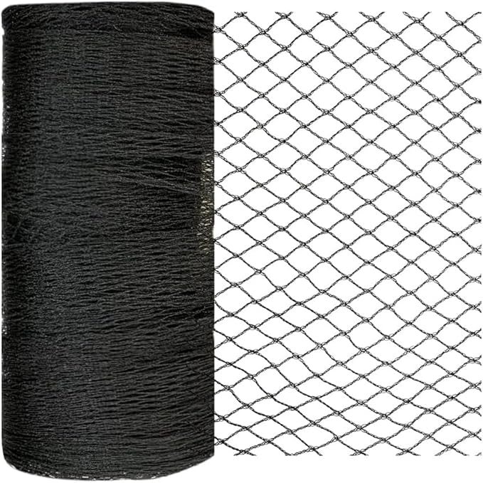 Bird Netting 10x30 Ft, 1/2In Mesh Heavy Duty Garden Netting Pest Barrier for Plants, Fruit Trees, Vegetables, Extra Strong Woven Mesh Netting, Animal Fencing Against Birds, Deer, Poultry