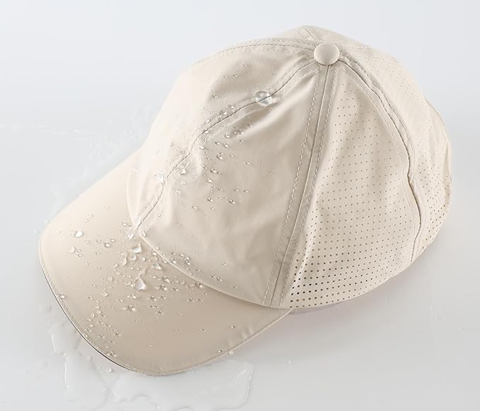 Home Prefer Reflective Water Repellent Quick Dry Airy UPF50+ Sun Hat for Men Women Outdoor Sports Baseball Caps Unisex