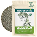 Lemon Balm Tea Organic - Lemon Balm Herb Loose Leaf - Melissa Tea, Tolonjil Tea Organic –- Anti-Stress, Sleep, Blood Pressure, Digestion - 4 Oz