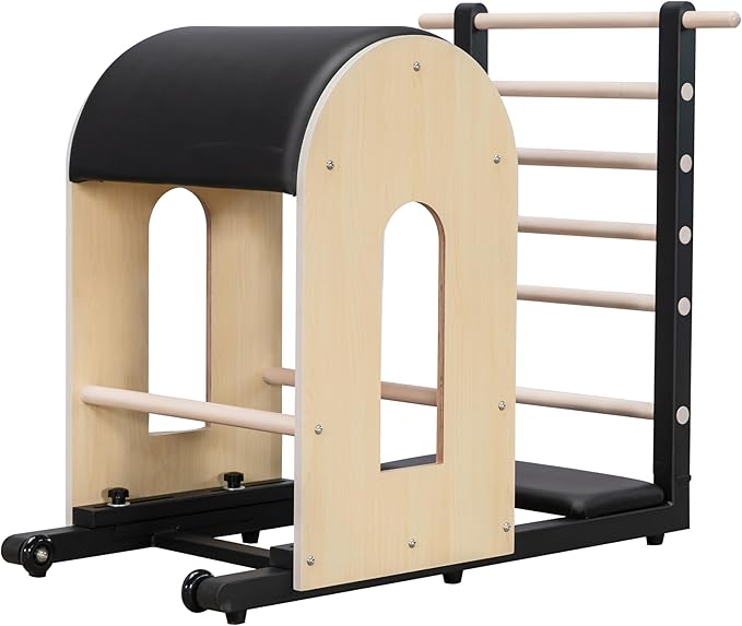 Ladder Barrel Pilates Equipment, Pilates Exercise Equipment for Building Strength and Flexibility, Strength-Training Tool, Workout Equipment for Home Pilates Gym or Studio Use