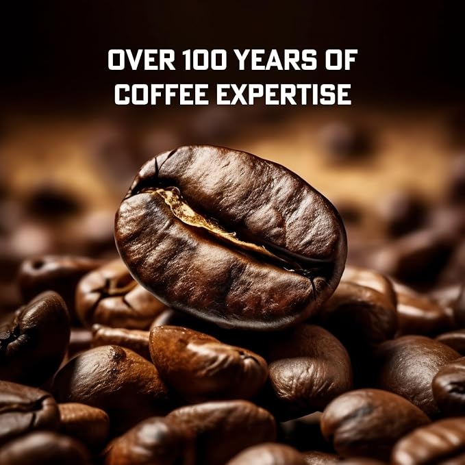 Eight O'Clock Coffee Dark Italian Espresso Ground Coffee, Medium Roast, 11 Ounce (Pack of 6) - Bold & Chocolaty