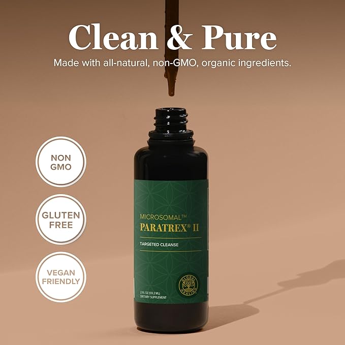 Global Healing Paratrex II - Advanced Detox Support - 2 Fl Oz