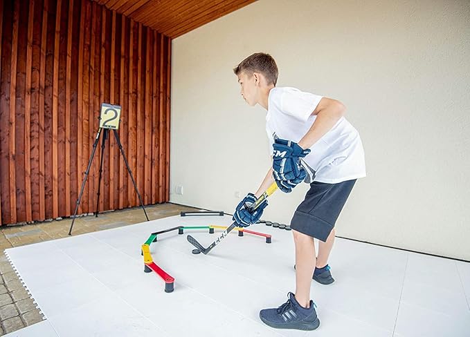 Hockey Revolution Lightweight Stickhandling Training Aid, Equipment for Puck Control, Reaction Time and Coordination