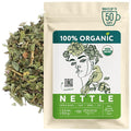 Organic Nettle Leaf Tea (3.5oz) - Stinging Nettle Tea Organic - Urtica Dioica Herb - Te de Ortiga – Natural Cleansing, Allergy, Fluid Balance