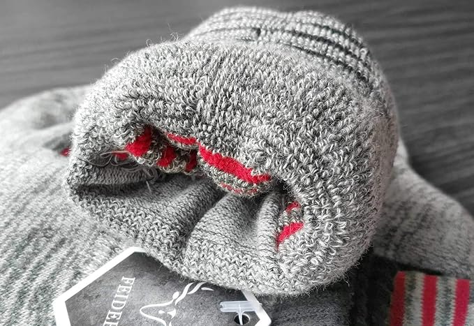 FEIDEER mens Modern Hiking socks