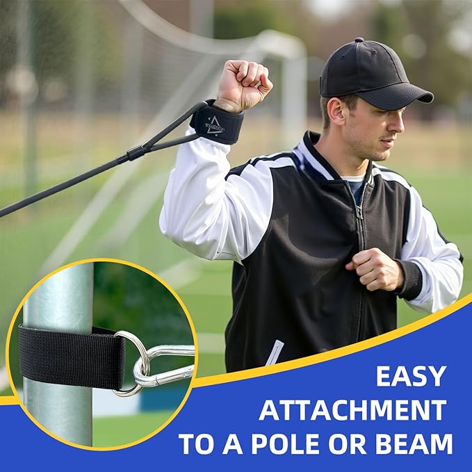 Baseball Resistance Bands - Arm Strengthening Trainer for Pitchers & Players, Softball Pitching Equipment & Sports Accessories