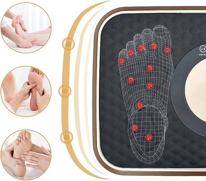 Vibration Plate Fitness Platform Whole Body Exercise Machine with 120 Speed Levels, Lymphatic Drainage, Fat Burning, and Weight Loss, Perfect for Women, Men, and Home Gym Exercise