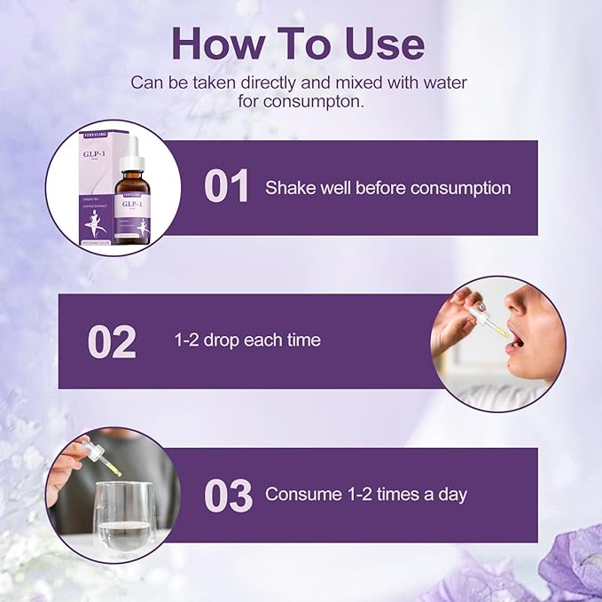 Glp1 Supplements Weight Loss Women for Women and Men, Fast and Easy to Use-2PCS