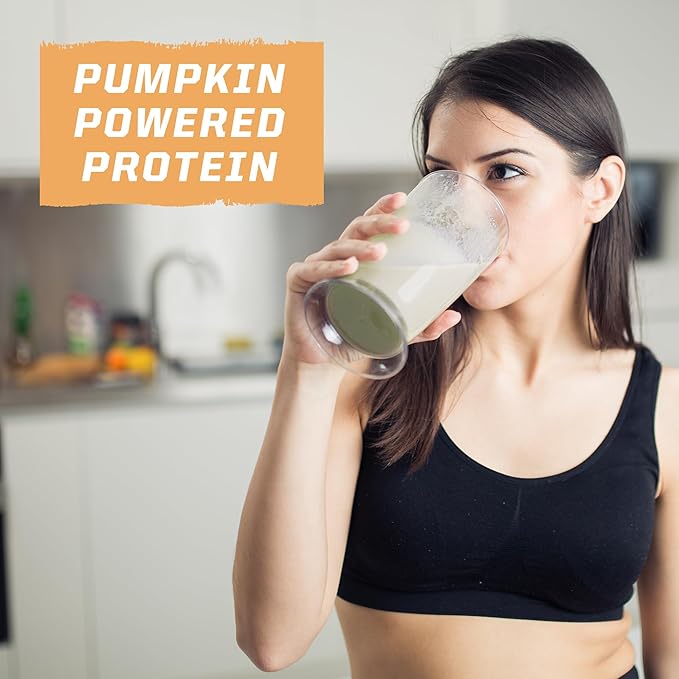 Organic Pumpkin Seed Protein Powder Cold Pressed, Simple Single-Ingredient Superfood Plant-Based, Easy to Digest All 9 Essential Amino Acids Mild Flavor for Smoothies, Baking & 20g Protein 15 Servings
