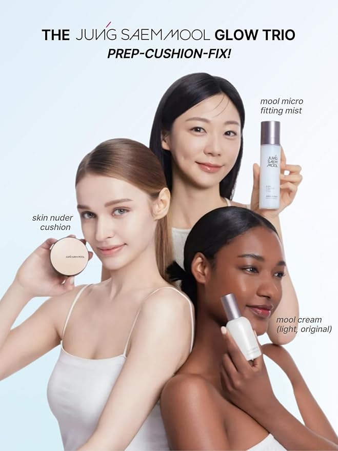 [JUNGSAEMMOOL OFFICIAL] Essential Skin Nuder Cushion (07 Medium) | Refill Included | Natural Finish | SPF50 Broad Spectrum | Makeup Artist Brand