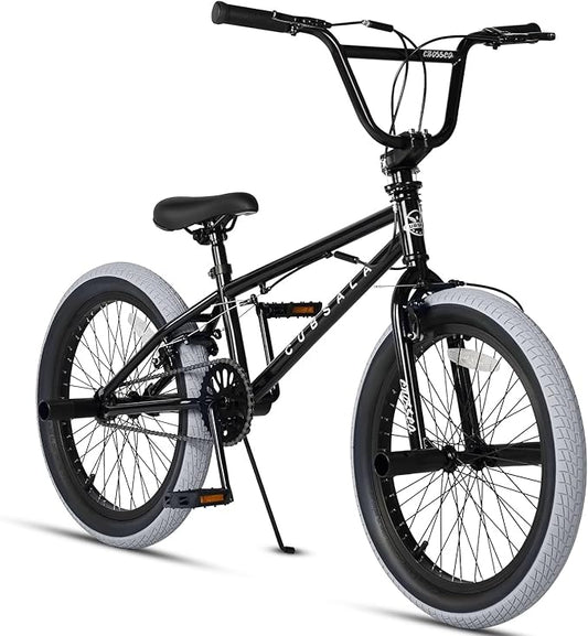 Freestyle BMX Bike, 18 20 Inch Kids Bicycle for 5-13 Years Old Kids and Beginner Level Rider, Multiple Colors