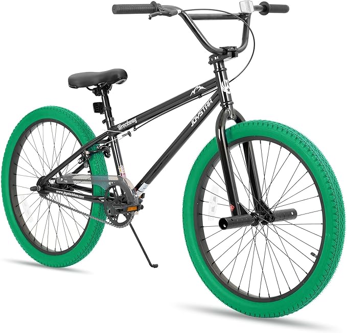 JOYSTAR Brockway Freestyle Kids BMX Bikes 20" 24" Kids Bicycles for 6-14 Years Old Boys Girls and Beginner-Level Riders 2 Pegs Multiple Colors