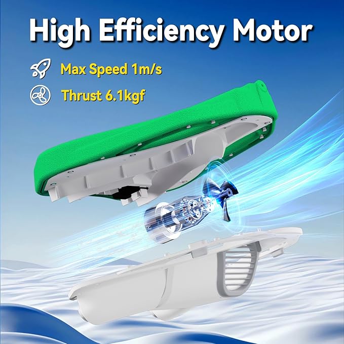 Electric Swimming Kickboard for Kids – 2-in-1 Water Jet & Propeller, Water Scooter Float Board for Swim Training, 6.1kgf Thrust, 24V/4.6Ah Battery, 45 Min Runtime, Load 198 lbs, Summer Pool Toy