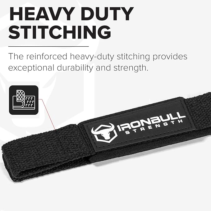 Lifting Wrist Straps for Weightlifting (1 Pair) – Padded Lifting Straps for Deadlifts, Powerlifting, Strength Training & Bodybuilding – Gym Straps for Men & Women