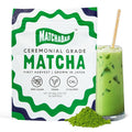 Matchabar Matcha Powder (80g) - Ceremonial Grade Authentic Japanese Matcha Green Tea Powder - Matcha Green Tea Powder Harvested in Japan - Matcha Tea Powder Latte - Zero Sugar, Vegan & 0 Calories