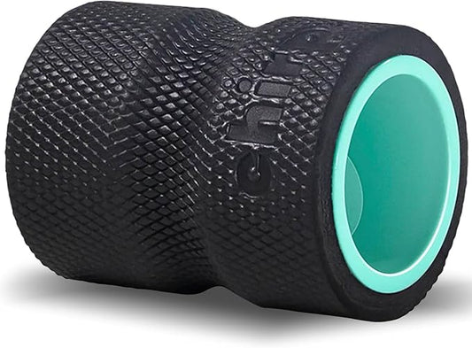 Chirp Wheel Foam Roller - Targeted Back & Neck Pain Relief, Muscle Massage, Trigger Point Therapy, High-Density Foam Tool for Physical Therapy, Stretching & Exercise, 500lbs Capacity, 4 Inch Mint