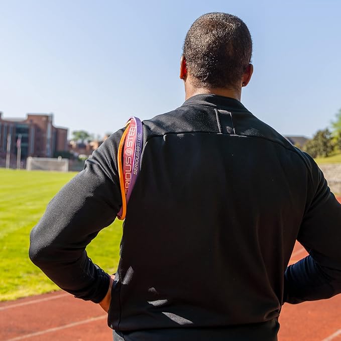 Serious Steel Fitness 12 inch Resistance Band - Deadlift & Hip Band for Glute Activation & Dynamic Warm Up