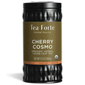 Tea Forte Cherry Cosmo Premium Organic Loose Leaf Caffeine-Free Herbal Tea Blend Canister, Makes 35-50 Cups