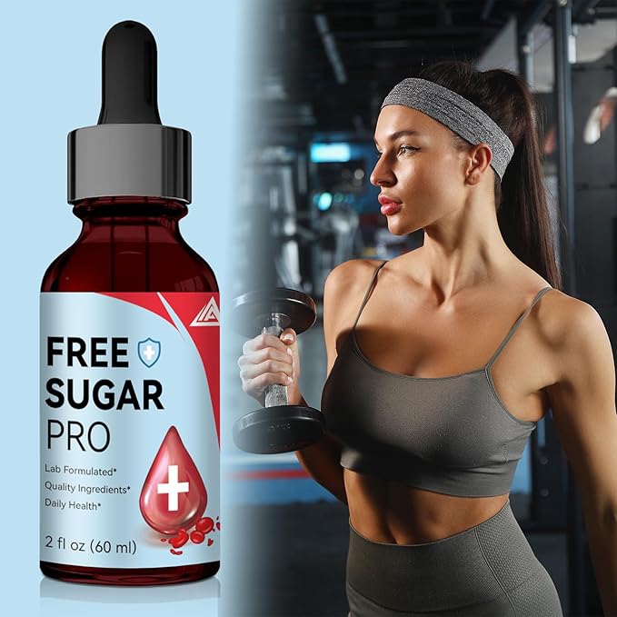 Free Sugar Pro Drops, Free Sugar Pro Liquid Drops, for Men and Women (2oz) (2)