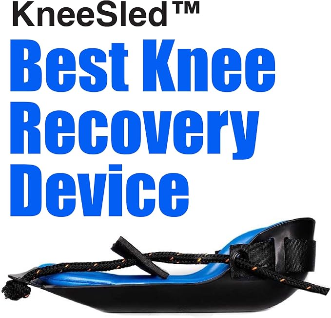 KneeSled™ Best choice after knee replacement surgery increases range of motion, stretches knees, improving mobility and flexibility leg exercise great for working out knee pain