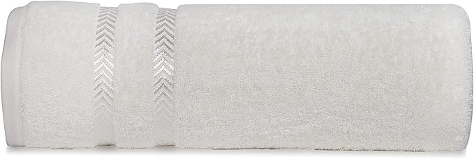 CASA COPENHAGEN Ember, 500 GSM, 16x28 Inches, Hand Towels, Set of 12 Towels, Super Soft and Absorbent, Egyptian Cotton Towels for Bathroom & Kitchen - Light Grey +White +Black +Dark Grey