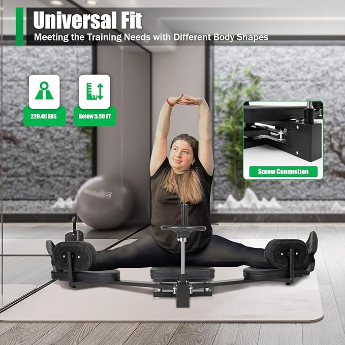 Leg-Stretcher for Ultimate Flexibility – Sport Gym Leg Stretching Machine & Yoga Training Tool! Perfect for Splits, Home Workouts, and Athletic Fitness – Enhance Leg Flexibility Today!
