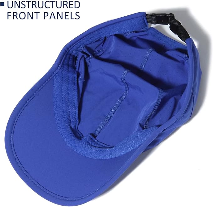 GADIEMKENSD Stretch Running Hat with Soft Brim, Quick Dry, Unstructured, Unisex-Adult