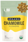 J Mac Botanicals, Organic Chamomile Flowers, Whole Dried Chamomile flower, Loose Leaf tea