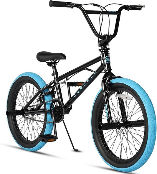 Freestyle BMX Bike, 18 20 Inch Kids Bicycle for 5-13 Years Old Kids and Beginner Level Rider, Multiple Colors