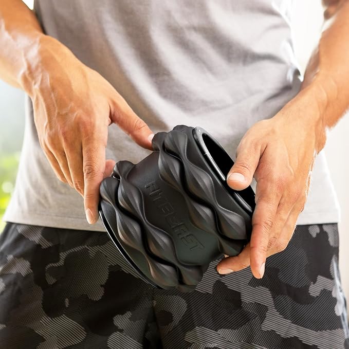 FitBeast Back Roller, Back Wheel Foam Roller - Targeted Muscle Roller for Deep Tissue Massage, Back Stretcher