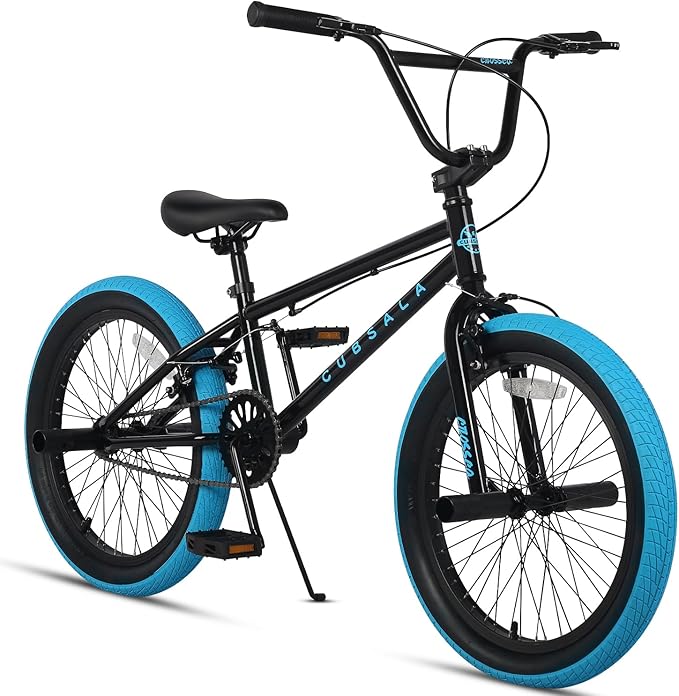 Freestyle BMX Bike, 18 20 Inch Kids Bicycle for 5-13 Years Old Kids and Beginner Level Rider, Multiple Colors