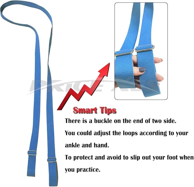 Leg Stretch Band - To Improve Leg Stretching - Easy Install on Door - Perfect Home Equipment For Ballet, Dance And Gymnastic Exercise Flexibility Stretching Strap Foot Stretcher Bands