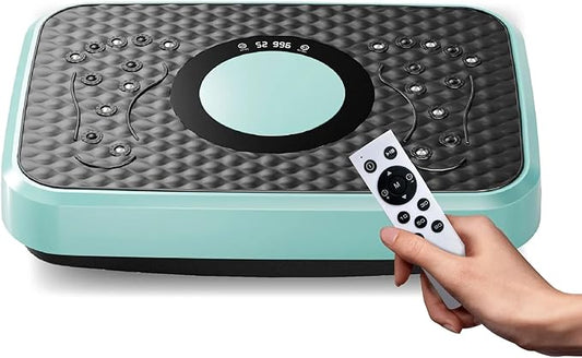 Vibration Plate Fitness Platform Whole Body Exercise Machine with 120 Speed Levels, Lymphatic Drainage, Fat Burning, and Weight Loss, Perfect for Women, Men, and Home Gym Exercise