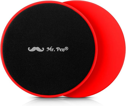 Mr. Pen Core Sliders for Working Out - 2 Pack Dual Sided Workout Sliders Discs