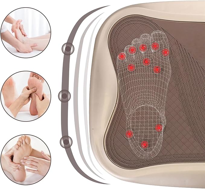 Vibration Plate Fitness Platform Whole Body Exercise Machine with 120 Speed Levels, Lymphatic Drainage, Fat Burning, and Weight Loss, Perfect for Women, Men, and Home Gym Exercise