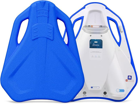 Electric Swimming Kickboard for Kids – 2-in-1 Water Jet & Propeller, Water Scooter Float Board for Swim Training, 6.1kgf Thrust, 24V/4.6Ah Battery, 45 Min Runtime, Load 198 lbs, Summer Pool Toy