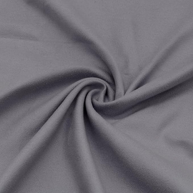 Eunzel 2 Pack Hot Yoga Towel Non Slip Yoga Mat Towel Non-Slip Sweat Absorbent Microfiber Towel for Hot Yoga, Pilates and Workout 72" x 26.5",Dark Grey