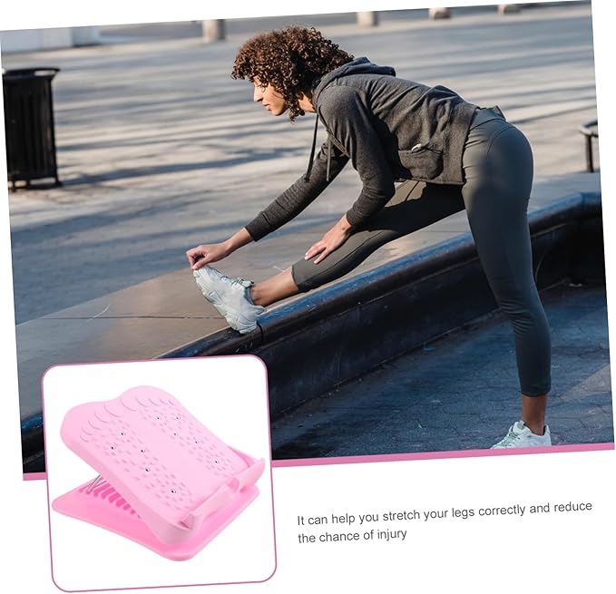 VICASKY Calf Stretch Board Non-Slip Surface Portable Adjustable Board for Calf Stretching and Ankle Flexibility Home Fitness Tool for Exercise and Rehabilitation
