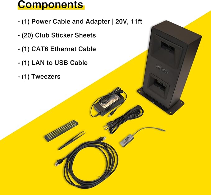 Eye MINI LITE Indoor Golf Launch Monitor & Simulator 19 Precision Metrics, Near-Zero Latency, Works with GSPro, TGC19, E6, AI Trainer Compatible, Easy Setup, PC/Laptop Required