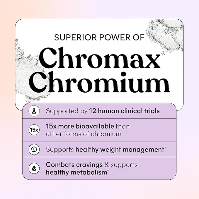 Lemme Curb Cravings Soft Chews - Manage Appetite, Support Metabolism & Lean Body w/Clinically Studied Chromium, Gymnema & B12 for Healthy Weight Management, Mixed Berry